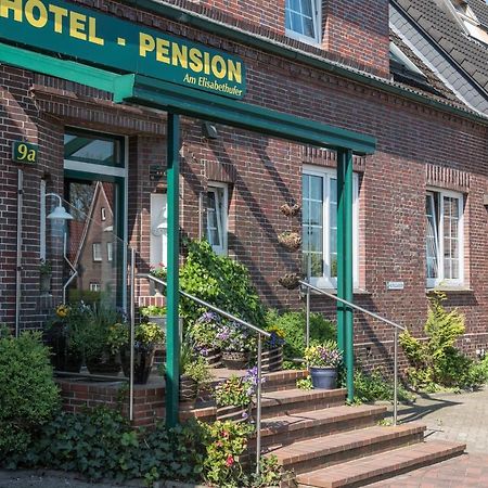Hotel Am Elisabethufer Jever Exterior foto